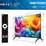 Metz 40MQF7030Z - Televisor QLED 40" Full HD Smart TV con Google TV, WiFi, Bluetooth y HDR